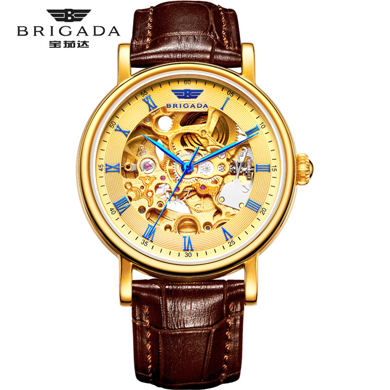 男士手表男机械表潮流全自动镂空个性男表定制