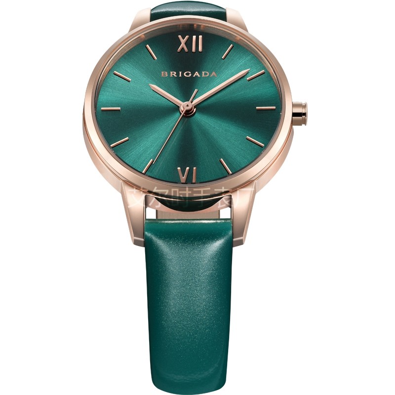 女士手表定做_女士时尚手表定做样品_镀金精钢